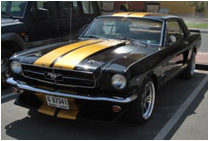 Clay's Mustang is on the way